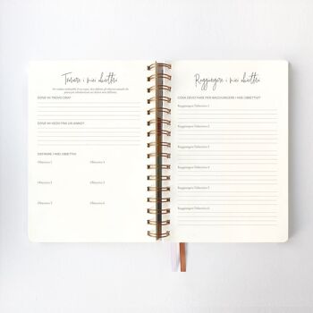 Agenda vertical sans date 4