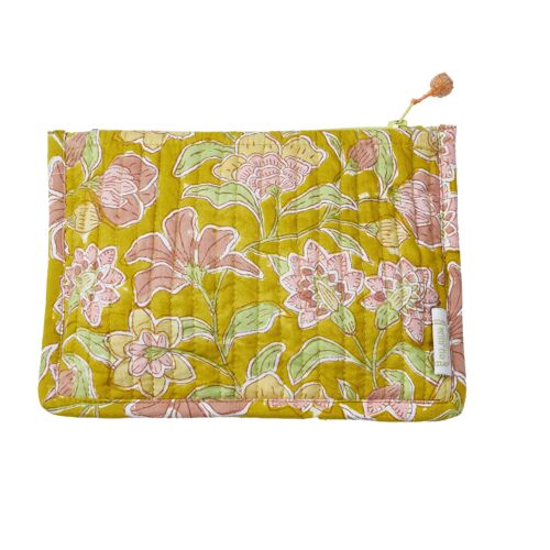 Petite Pochette Bohemian Safran