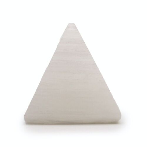 SelW-06 - Selenite Pyramid - 5 cm - Sold in 1x unit/s per outer