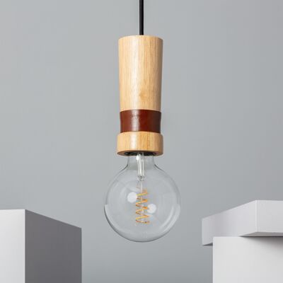 Ledkia Turia Wood Pendant Lamp