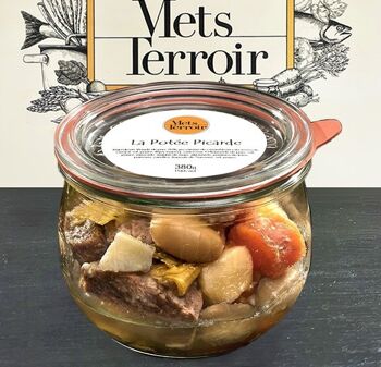 Potée Picarde : viande et légumes mijotés dans leur bouillon à déguster dans le bocal. 2