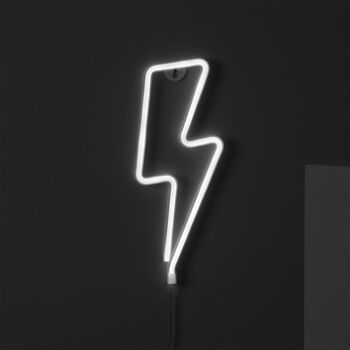 Ledkia Neon LED Storm avec Batterie Blanc 4