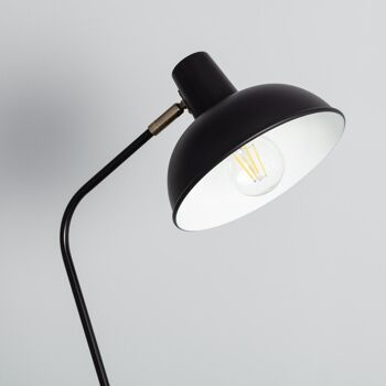 Ledkia Lampadaire Sahani Noir 4