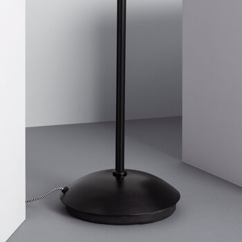 Ledkia Lampadaire Sahani Noir 6