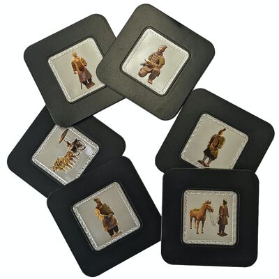 Terracotta Warriors Coaster Set