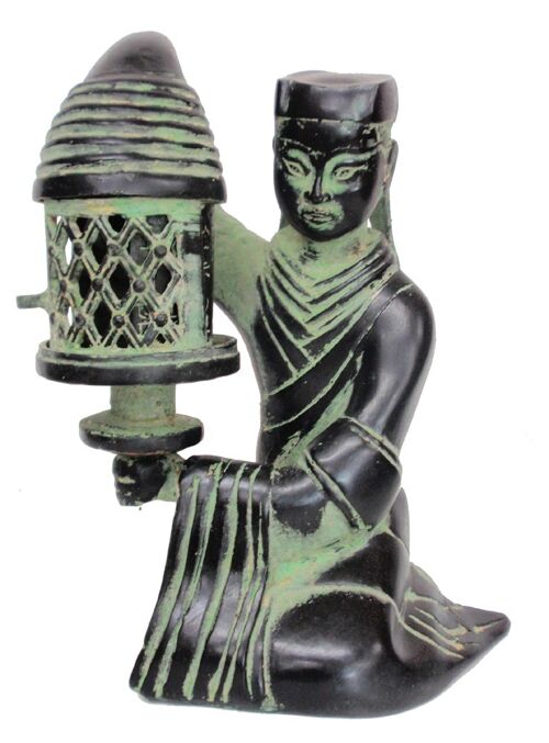 Bronze Lady Lantern