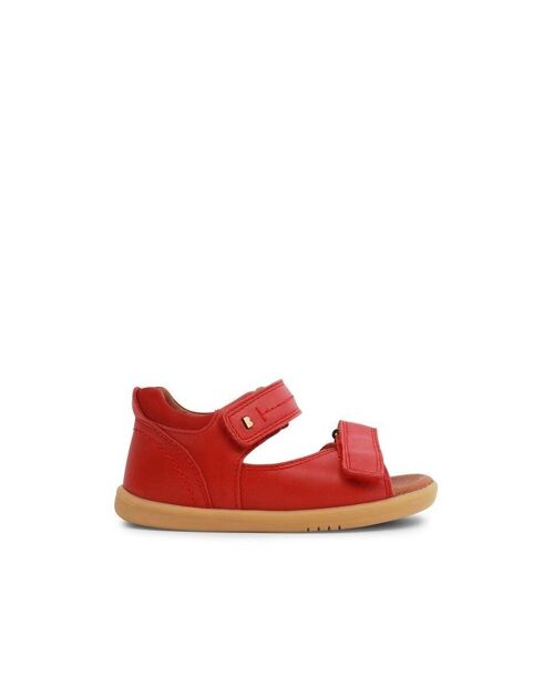 I Walk Driftwood Open Sandal Red