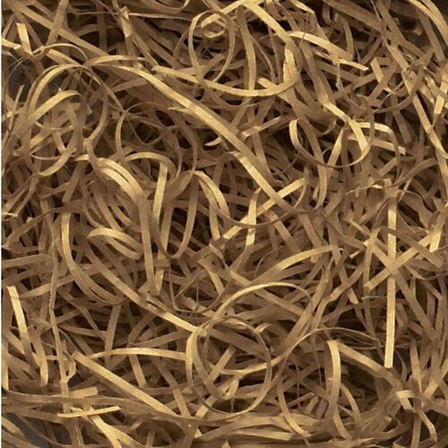 ShredP-08 - Very Fine Shredded paper - Kraft (10KG) - Sold in 1x unit/s per outer