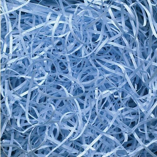 ShredP-10 - Very Fine Shredded paper - Sky Blue (10KG) - Sold in 1x unit/s per outer