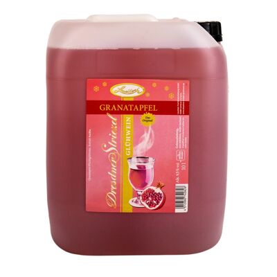 Dresdner Striezel vino caliente - granada bidón 10l