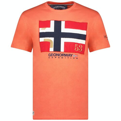 T-Shirt Homme Geographical Norway J-NEWFLAG SS EO MEN 419