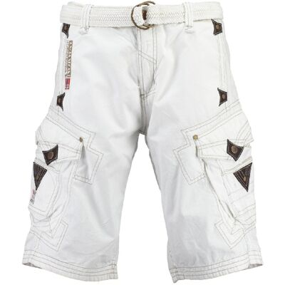 Herrenshorts Geographical Norway PARAGLIDING MEN WHITE HH 063