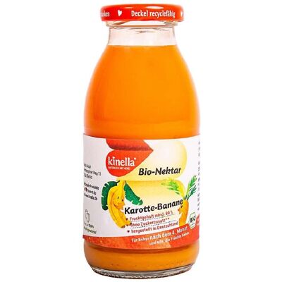 Kinella BIO - Juice 100% - Carrot - Banana 250ml