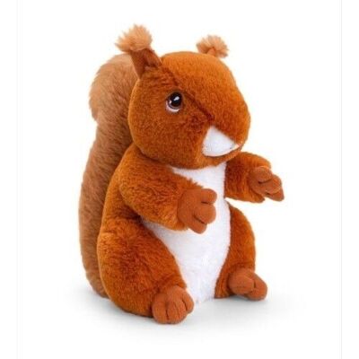 Squirrel soft toy 19cm - KEELECO