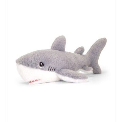 Shark soft toy 25cm - KEELECO