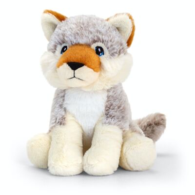 Wolf soft toy 18cm - KEELECO