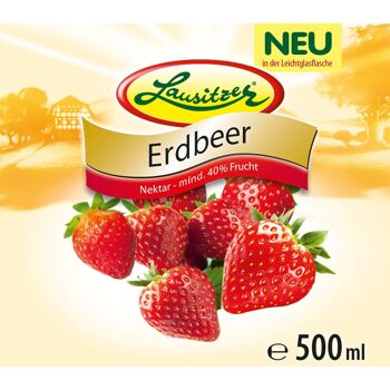 Nectar de fraise de Lusace 500ml 4