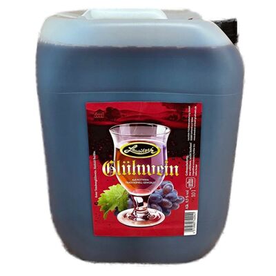 Lausitzer mulled wine - red grape 10l canister