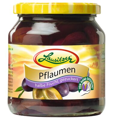 Lusatian plums without stone 580ml