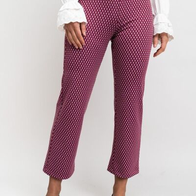 red woman TROUSERS - BROCHET