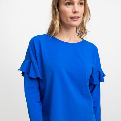 Damen-T-Shirt – Blaues Neunauge