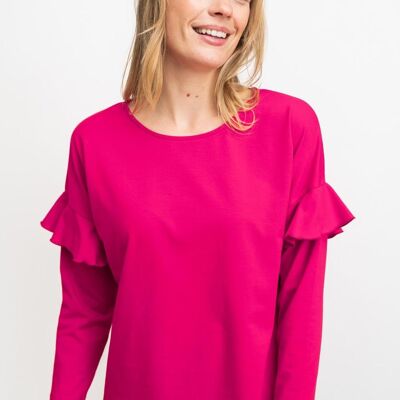 T-SHIRT femme rose - LAMPREY FUCHSIA