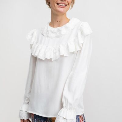 BLUSA mujer blanco - LAURIER