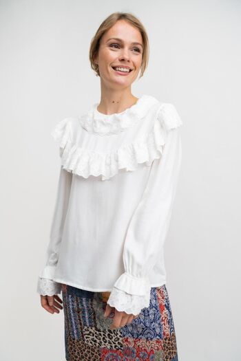 BLOUSE femme blanche - LAURIER 1