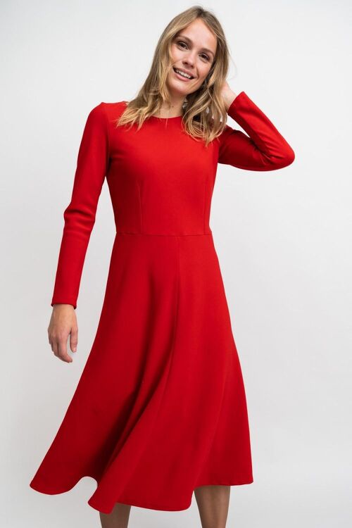 VESTIDO mujer - MUNN ROJO