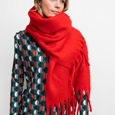 SCARF woman - NELSON RED