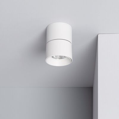 LED-Wandleuchte Ledkia, 7 W, kreisförmig, Aluminium, Weiß, Neu, Onuba, Warmweiß 2700 K