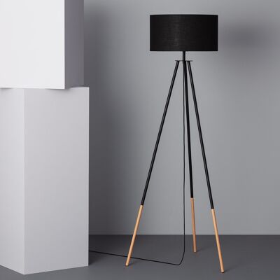 Ledkia Floor Lamp Kathathu Black