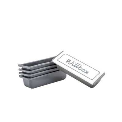 Will'box grigio (set di 5)