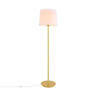 Ledkia Metal Floor Lamp Xana Bronze