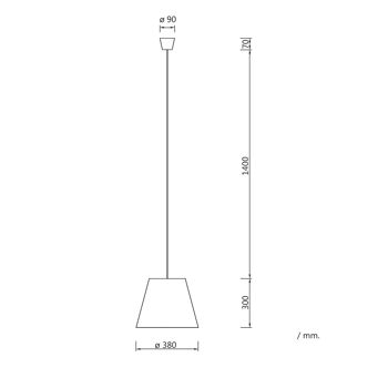 Ledkia Suspension Fibres Naturelles Bonby Naturel 2