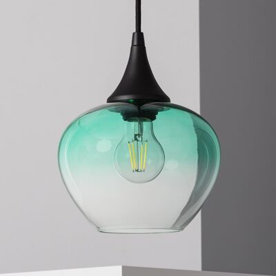 Ledkia Green Apple Glass Pendant Lamp