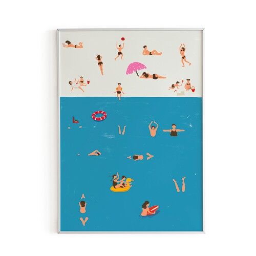 Affiche Plage