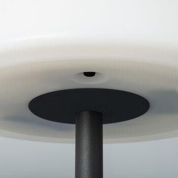 Lampe de table d'extérieur solaire LED en aluminium Ledkia Larso Blanc chaud 2800K - 3200K 4