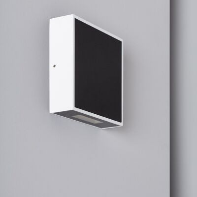 Ledkia 6W Aluminum Roma LED Outdoor Wall Light Black Warm White 2800K - 3200K