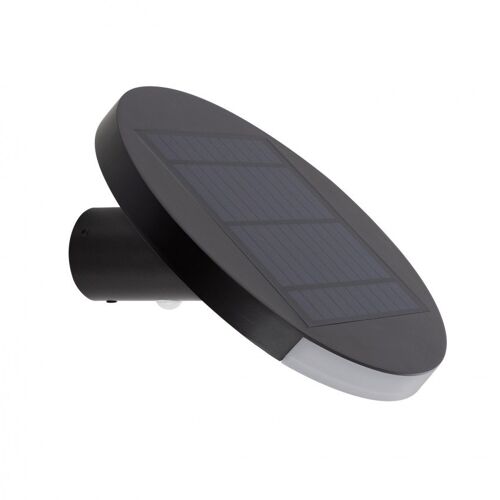 Ledkia Aplique de Pared Exterior Solar LED con Detector de Movimiento PIR Nairobi Blanco Frío 5700K - 6200K