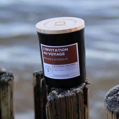 Bougie Artisanale - Invitation au voyage