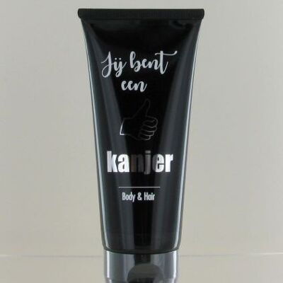 Body & hair wash "Jij bent een kanjer" tube 200 ml