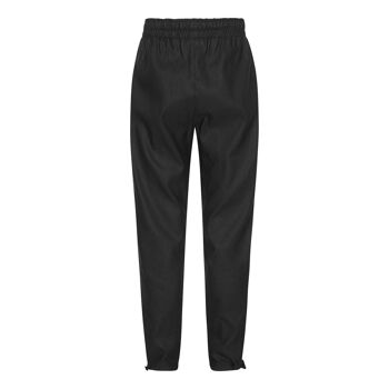 Pantalon en lin noir 3