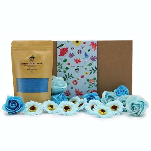 SSSet-01 - Wild Hare Salt & Flowers Set - Total Unwind - Sold in 1x unit/s per outer