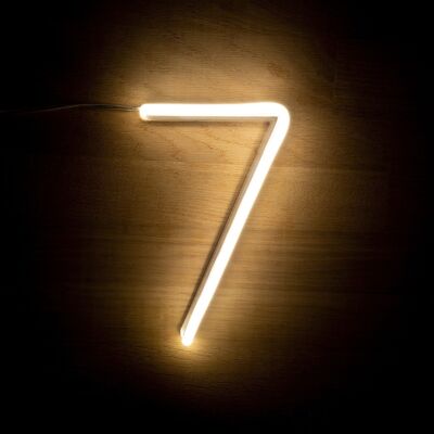 Ledkia Numeri e Simboli Neon LED 7