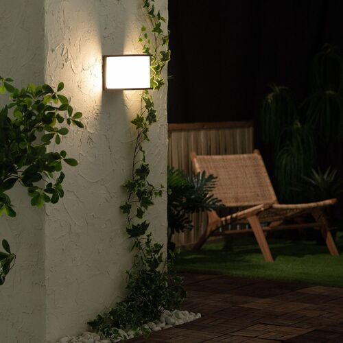 Ledkia Aplique de Pared Exterior Aluminio Daman