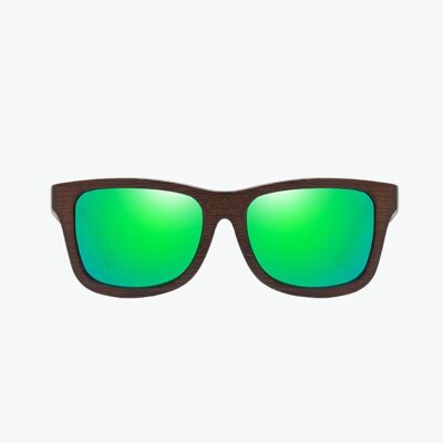 Lunettes de Soleil en Bois - Classic Green