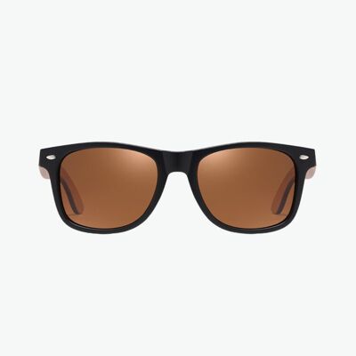 Lunettes de Soleil en Bois - Wayfarer Brown