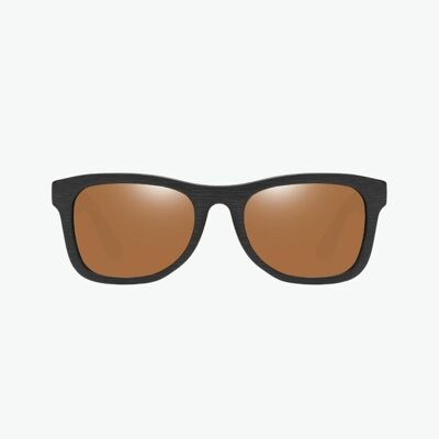 Lunettes de Soleil en Bois - Wayfarer Cappuccino