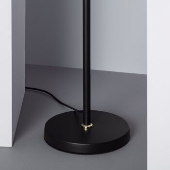 Ledkia Lampadaire Cano 3 Spots Noir 3